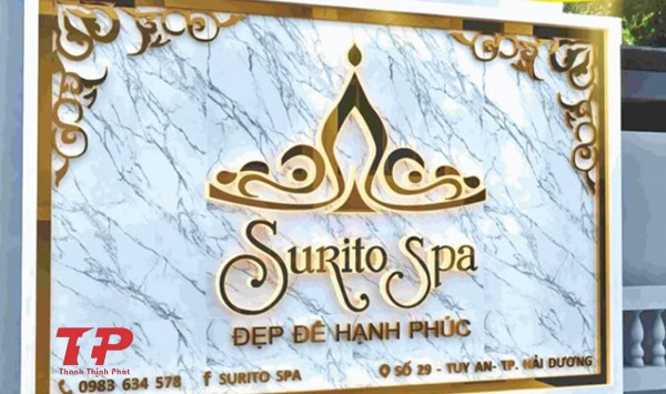 bảng hiệu spa đẹp