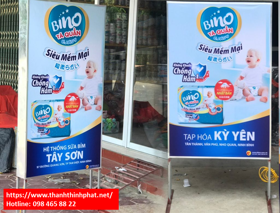 Mẫu bảng hiệu cửa hàng sữa thiết kế đẹp bắt mắt | Thanh Thịnh Phát