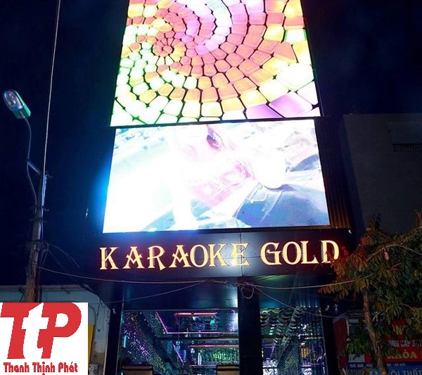 làm bảng hiệu karaoke chữ nổi đèn led tại thanh thịnh phát