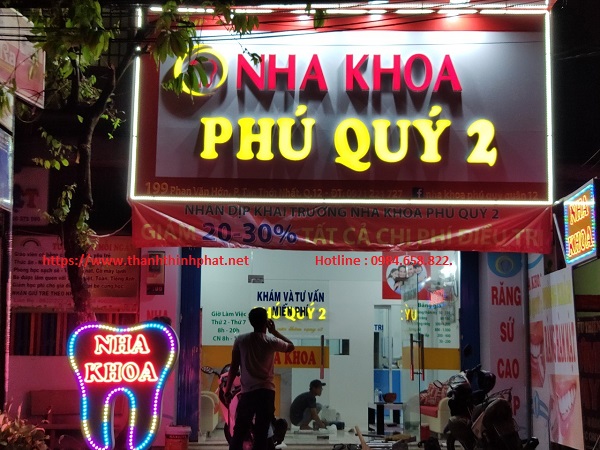 mẫu biển hiệu nha khoa